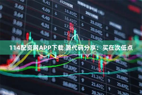 114配资网APP下载 源代码分享：买在次低点